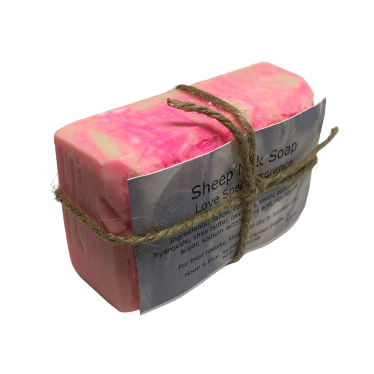 Made 4 Ewe Sheep Milk Soap, Love Spell 5.5 oz