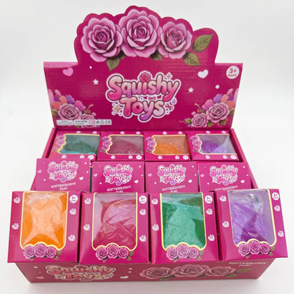 Rose Maltose Squishy Ball Toy – Assorted Colors