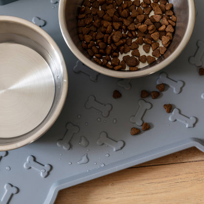 Oslo Feeding Tray: Navy Blue / Large