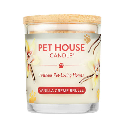 Pet House Vanilla Creme Brulee Plant-Based Soy Wax Candle 9 oz