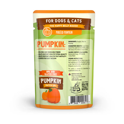 Weruva Pumpkin Patch Up! Dog & Cat Food Supplement Pouches