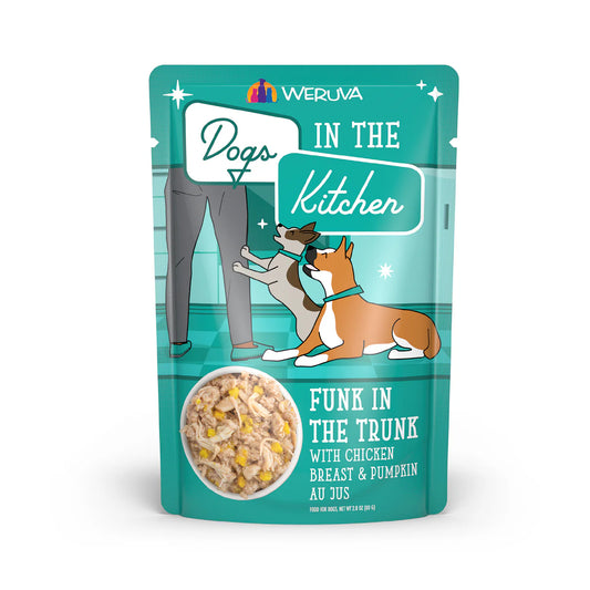 Weruva Dogs in the Kitchen Funk in the Trunk Chicken Breast & Pumpkin Grain-Free Dog Food Pouches