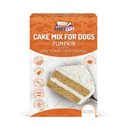 Puppy Cake Mix Pumpkin (wheat-free) 9 oz