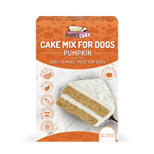 Load image into Gallery viewer, Puppy Cake Mix Pumpkin (wheat-free) 9 oz
