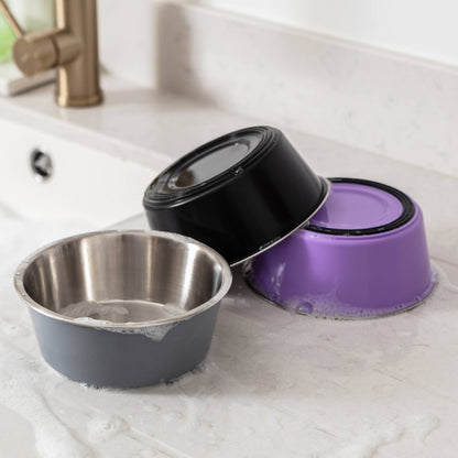 Malmo Pet Bowl: Navy Blue / Small