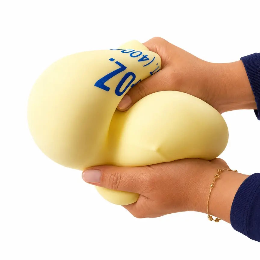 10" Super Jumbo Slow Rising Squishy –Butter Fidget Toy