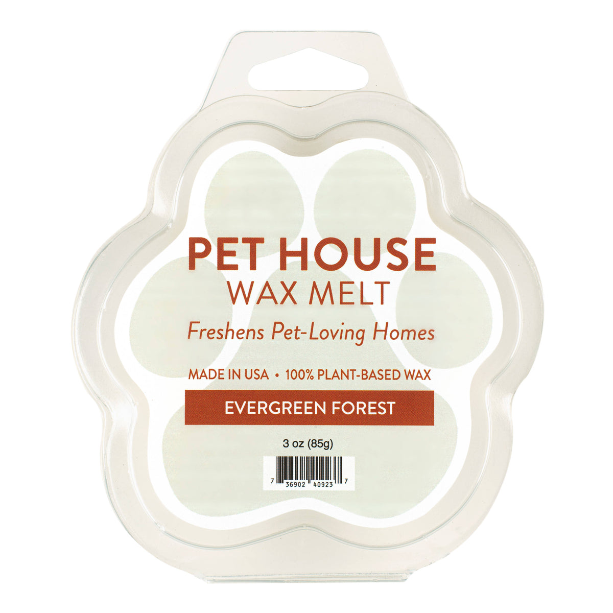 Pet House Evergreen Forest Wax Melt 3 oz