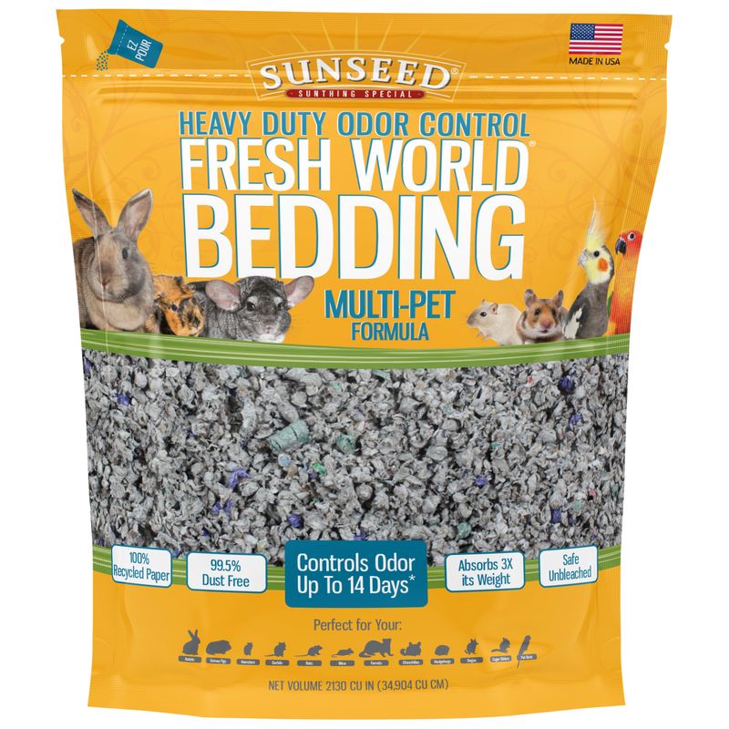 Sunseed Fresh World Heavy Duty Small Pet Bedding 2,131 Cu Inches