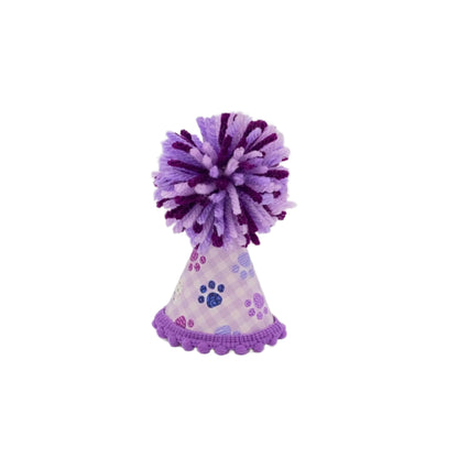Pup Party Hats Purple Paw Party Hat: M