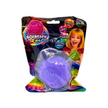 Fun Doh Fuzzy Face Squishy Sensory Toy Variety