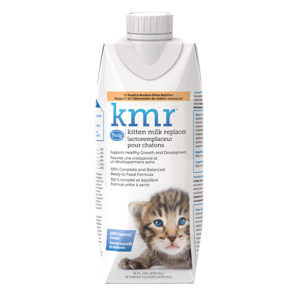 PetAg KMR Liquid Milk Supplement for Kittens, 16 oz