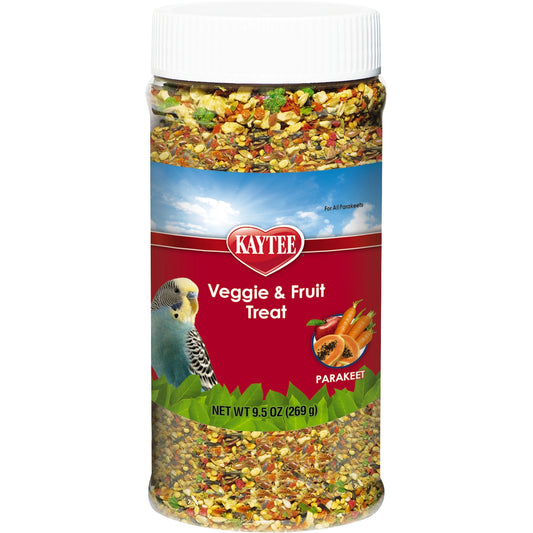 Kaytee Veggie & Fruit Treat for Parakeet 9.5 oz.