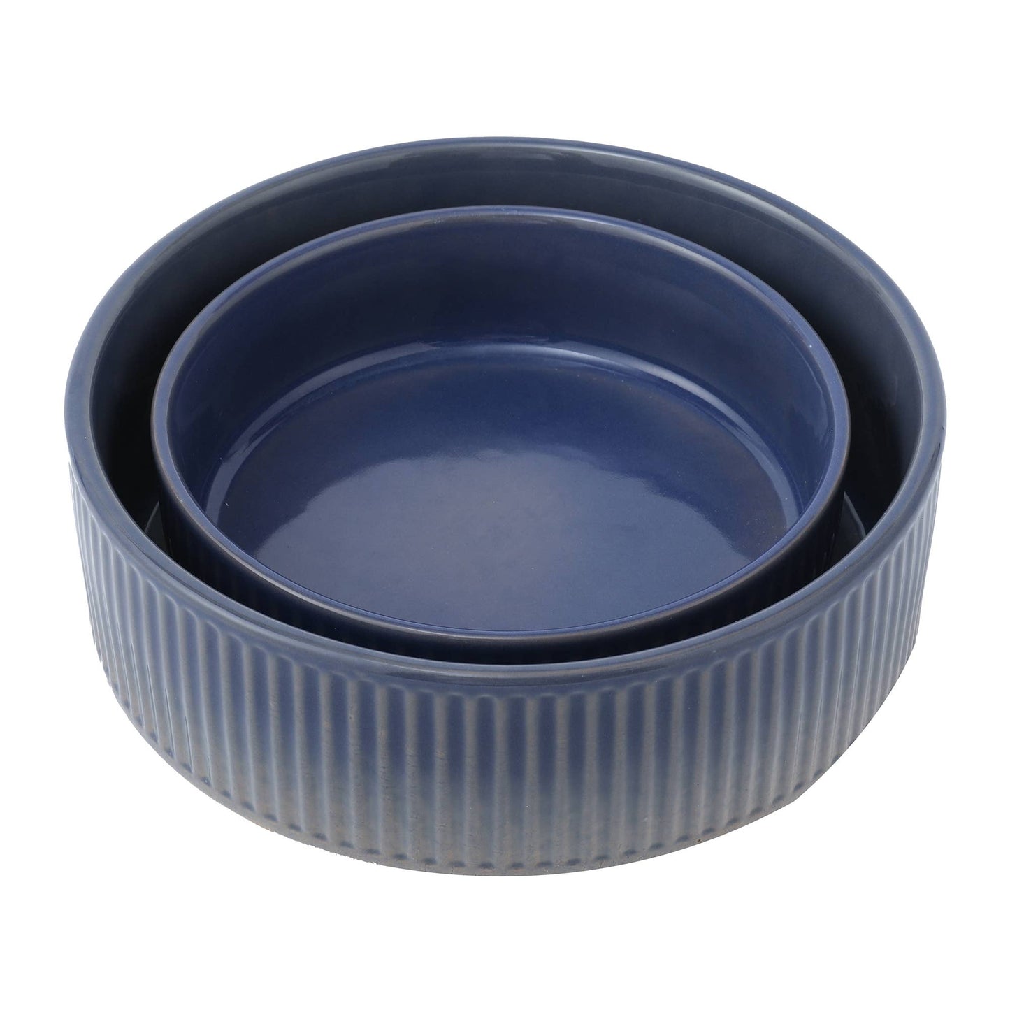 Skandi Pet Bowl: Blue / Large