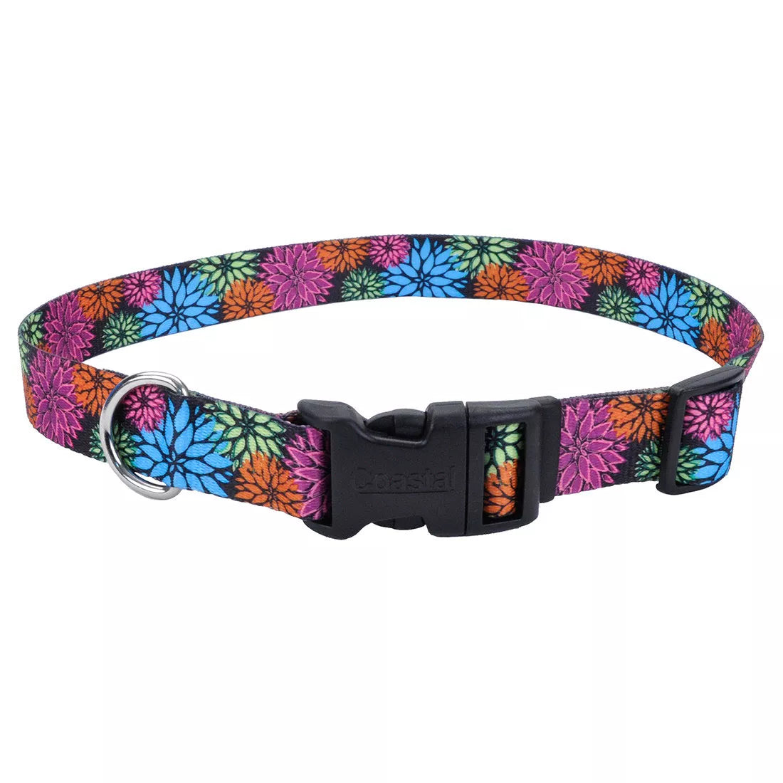 Coastal Styles Adjustable Dog Collar Wildflower