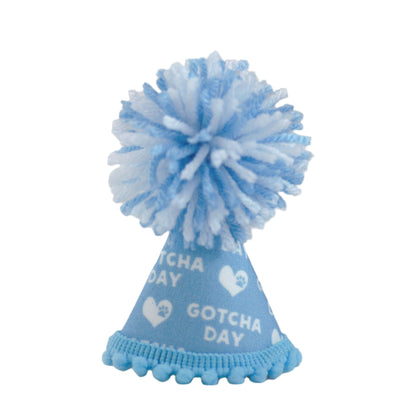 Pup Party Hats Gotcha Day Blue Party Hat: S