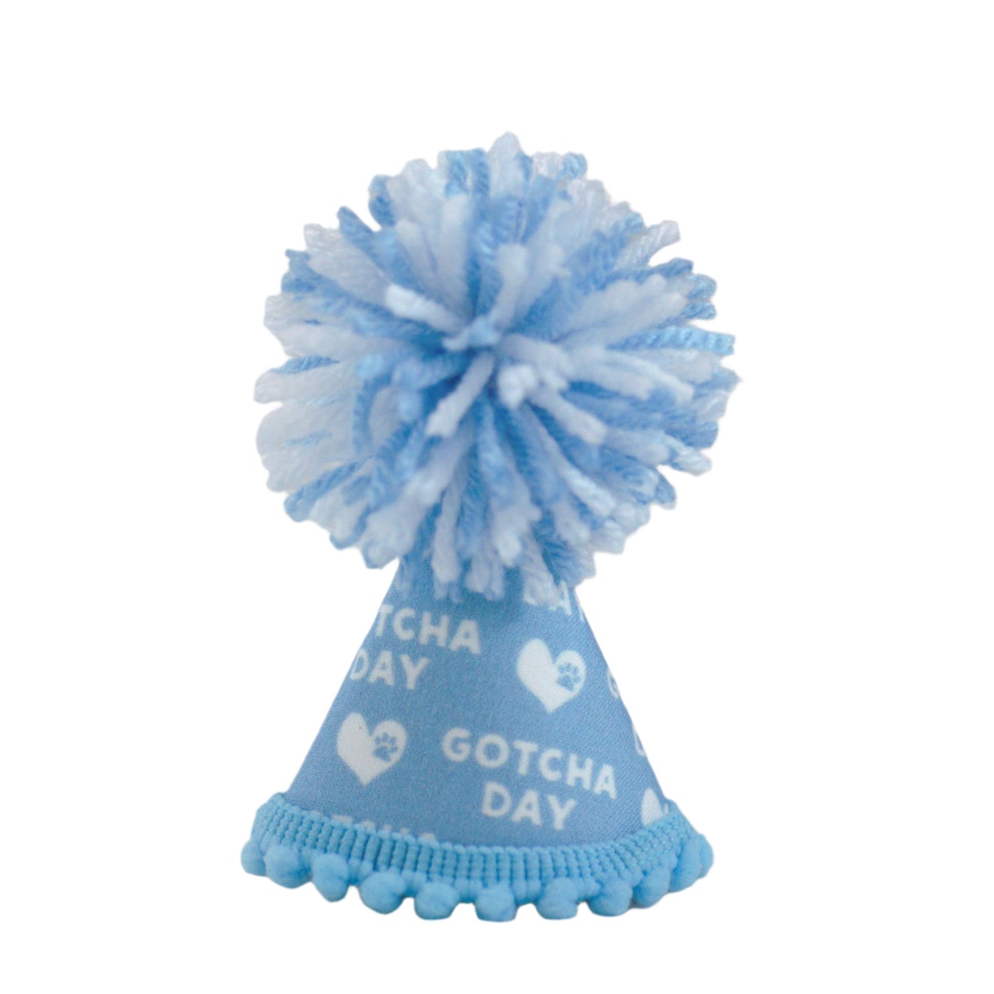 Pup Party Hats Gotcha Day Blue Party Hat: L