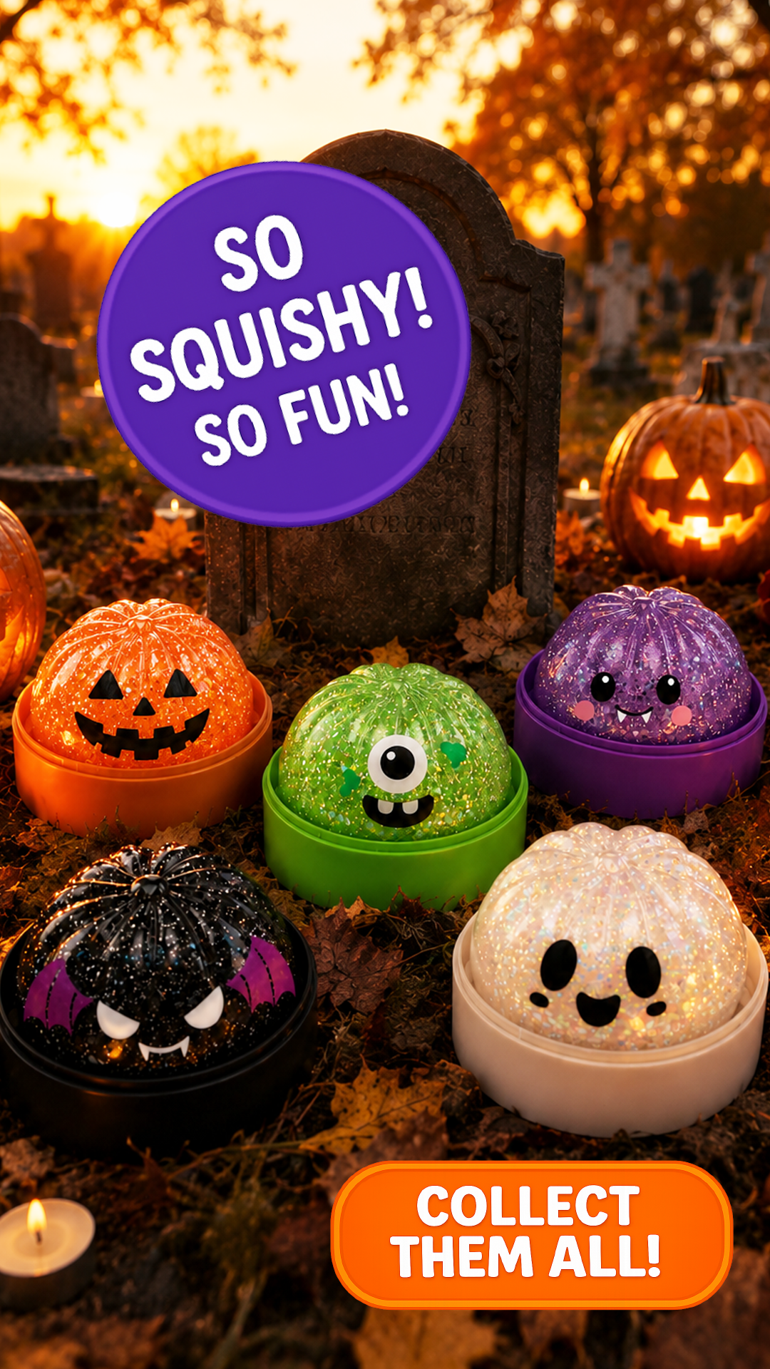 Fun Doh SquishZilla™ Spooky Steamers™ Dumpling Toy