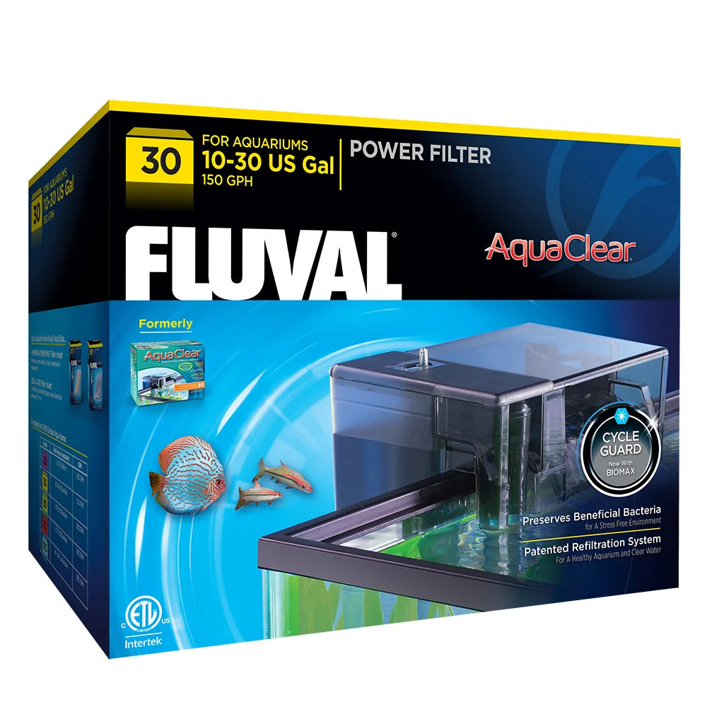 AquaClear 30 Power Filter, 10-30 US Gal