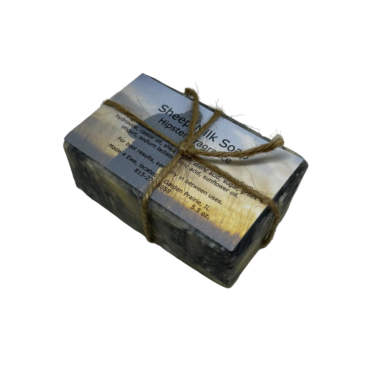 Made 4 Ewe Sheep Milk Soap, Hipster 5.5 oz