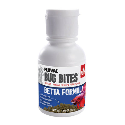Fluval Bug Bites Betta Micro Granules, 1.05 oz