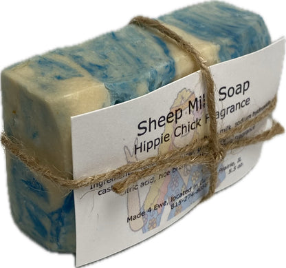 Made 4 Ewe Sheep Milk Soap, Hippie Chick 5.5 oz