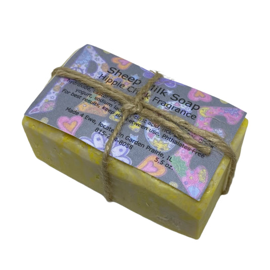 Made 4 Ewe Sheep Milk Soap, Hippie Chick 5.5 oz