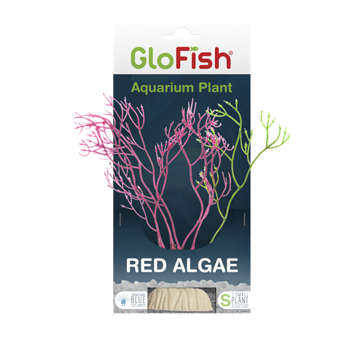 GloFish Red Algae Aquarium Plant