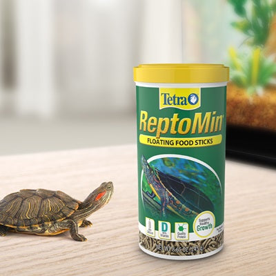 Tetrafauna ReptoMin Floating Food Sticks Reptile Food 3.17 oz