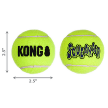 Load image into Gallery viewer, Kong Squeakair Balls 3 Pack
