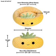 Load image into Gallery viewer, Squishmallows Maui the Pineapple Pet Bed
