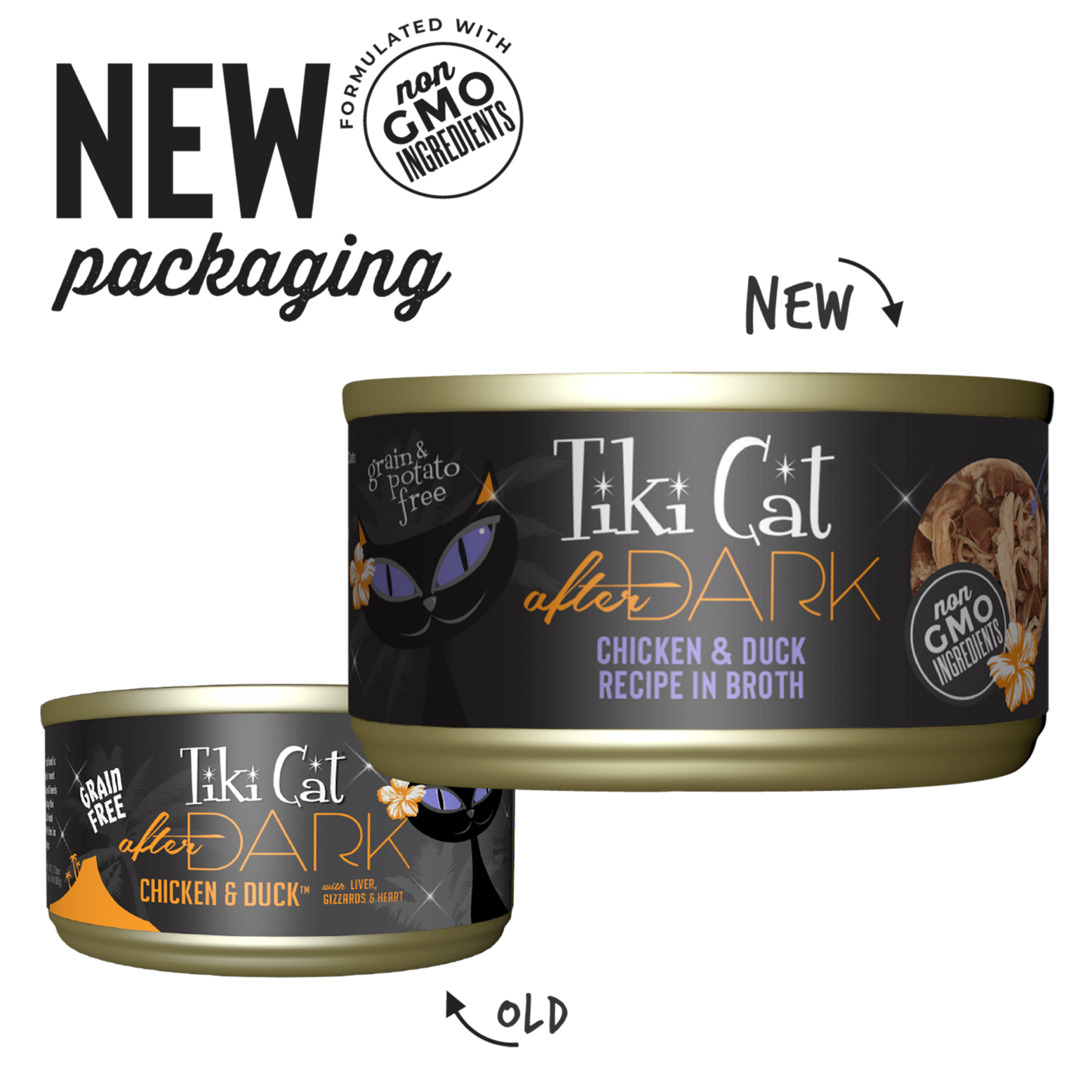 Tiki Cat After Dark Chicken & Duck Canned Cat Food