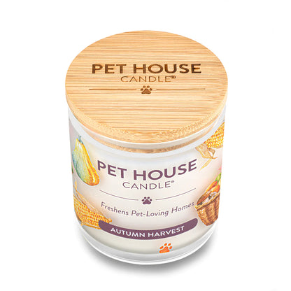 Pet House Candle Autumn Harvest Plant-Based Soy Wax Candle