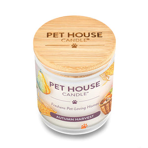 Pet House Candle Autumn Harvest Plant-Based Soy Wax Candle