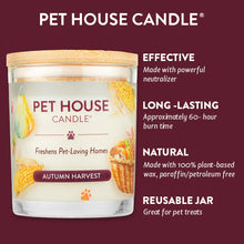 Load image into Gallery viewer, Pet House Candle Autumn Harvest Plant-Based Soy Wax Candle
