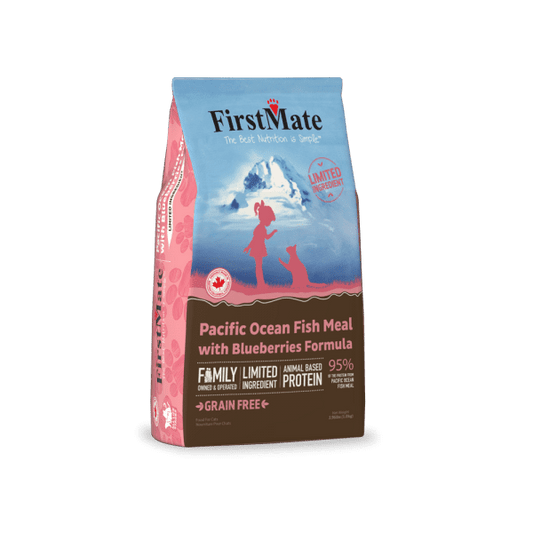 Firstmate Limited Ingredient Cage Free Pacific Fish Meal with Blueberries Formula Dry Cat Food