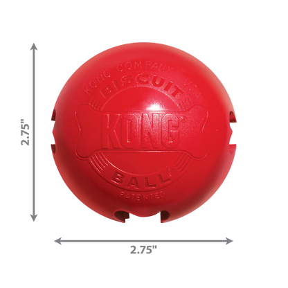 Kong Biscuit Ball Dog Toy, Small