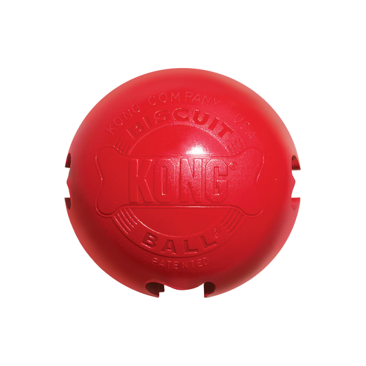 Kong Biscuit Ball Dog Toy, Small