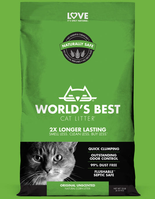 World's Best Cat Litter Original Unscented