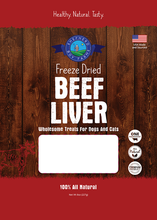 Load image into Gallery viewer, Shepherd Boy Farms Freeze Dried Beef Liver 3 oz
