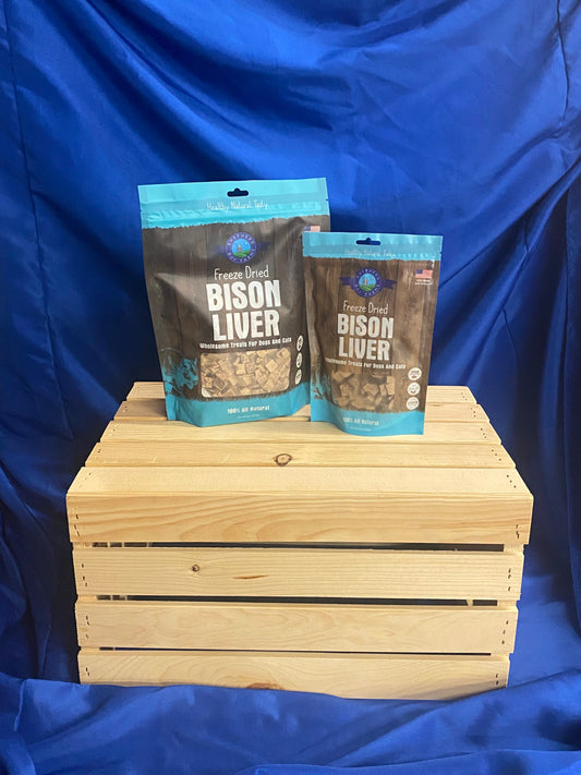 Shepherd Boy Farms Freeze Dried Bison Liver 3 oz