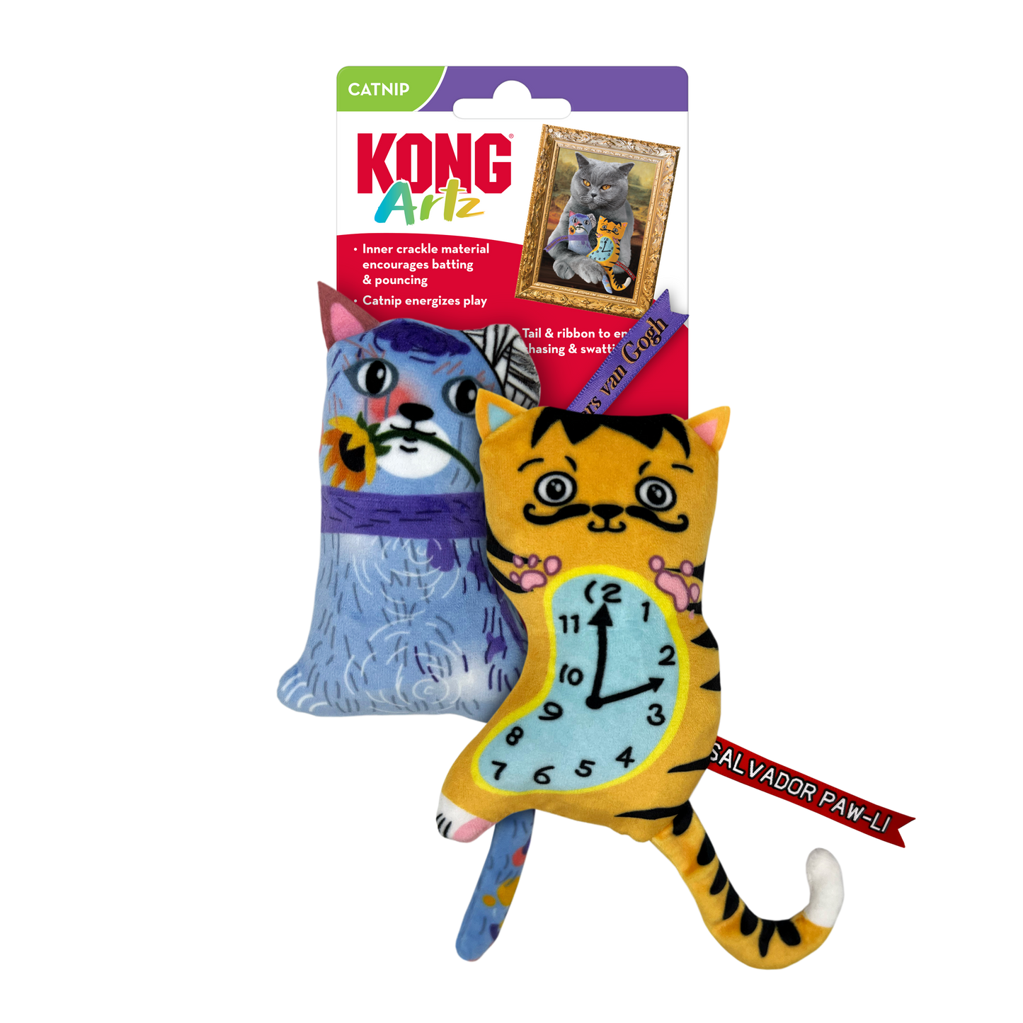 Kong Artz Picasso / Van Gogh 2 Pack