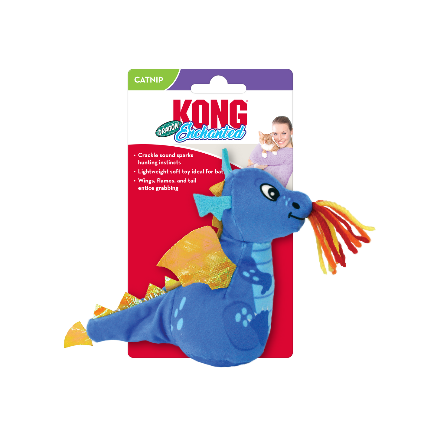 Kong Enchanted Dragon Cat Toy