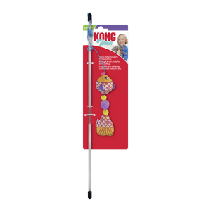 KONG Teaser Scrattles Fish Assorted Cat Toy