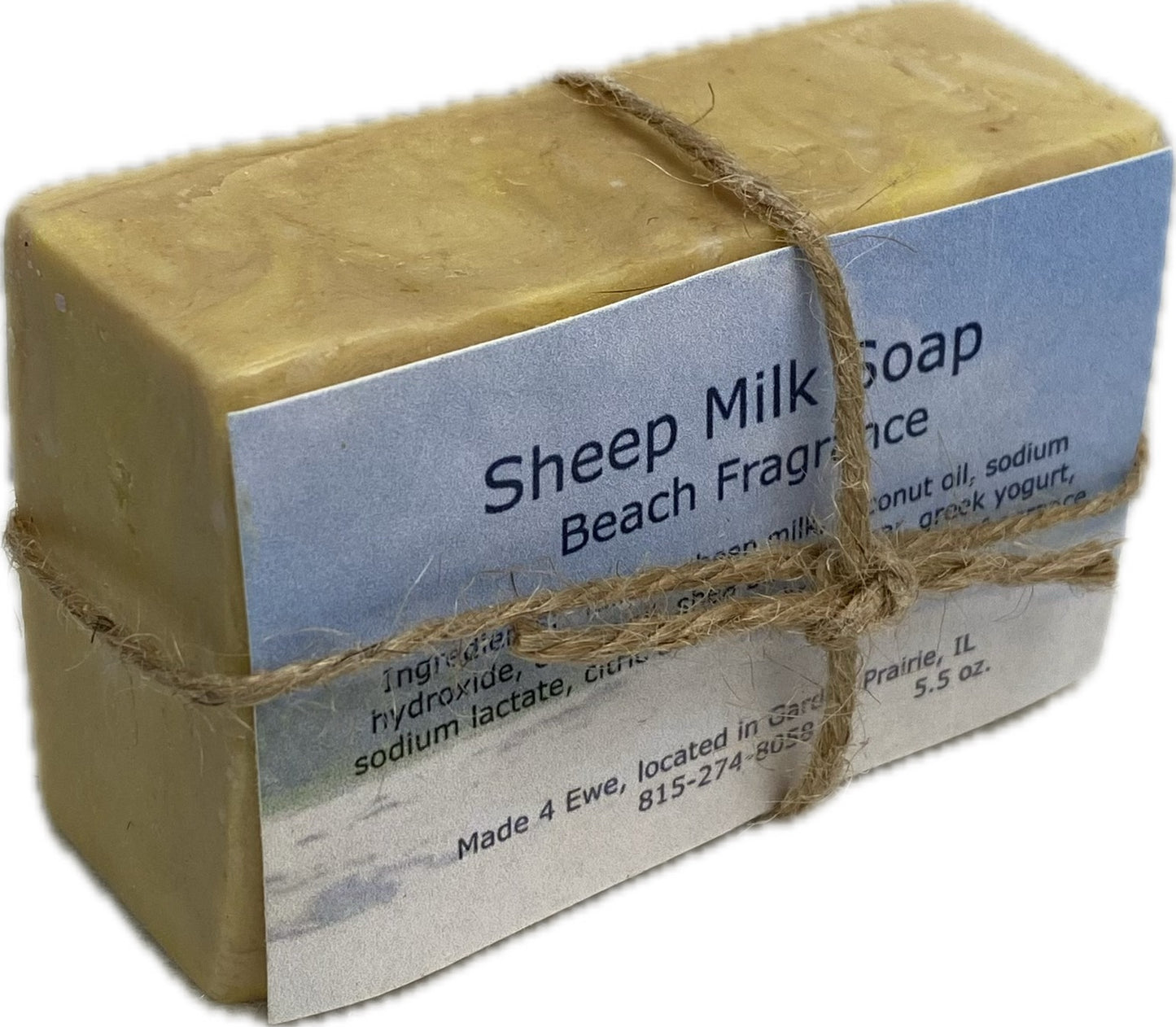 Made 4 Ewe Sheep Milk Soap, Beach 5.5 oz