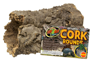 Zoo Med Natural Medium Cork Rounds Reptile Hideout