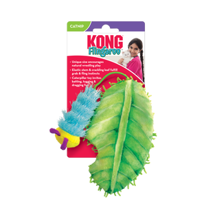 KONG Flingaroo Caterpillar Cat Toy