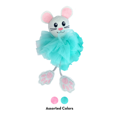 KONG Flingaroo Tutu Mouse Cat Toy Assorted Colors