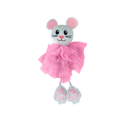 KONG Flingaroo Tutu Mouse Cat Toy Assorted Colors