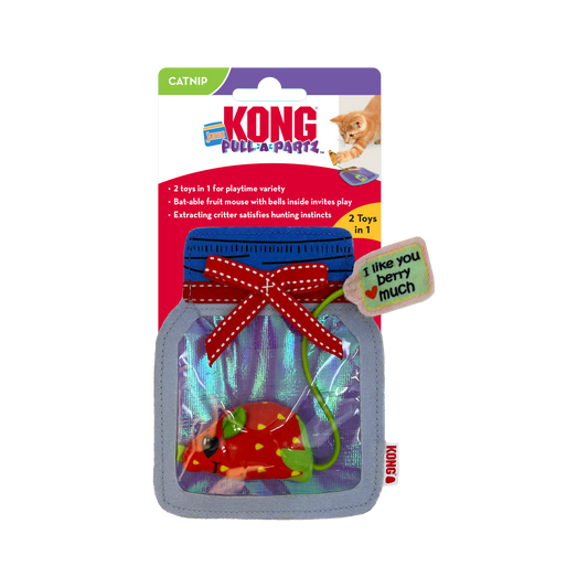 KONG Pull-A-Partz Jamz Cat Toy