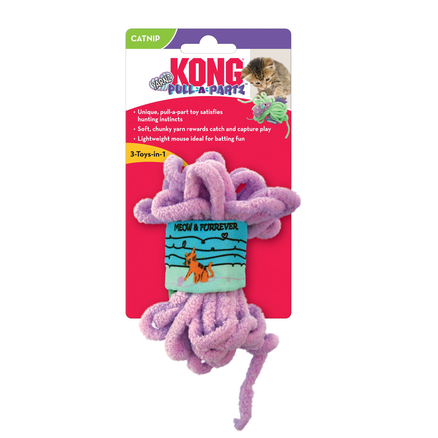 KONG Pull-A-Partz Yarnz